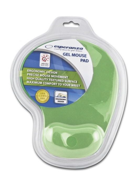 Esperanza EA137G Gel Egérpad Green