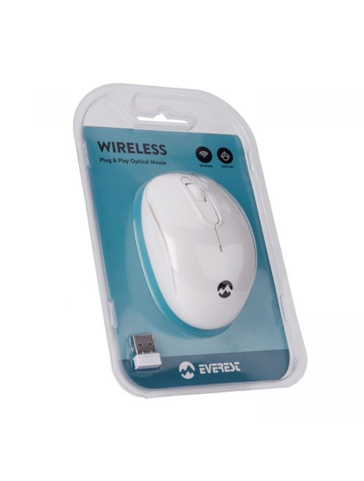 Everest SMW-666 Optical Wireless Mouse White