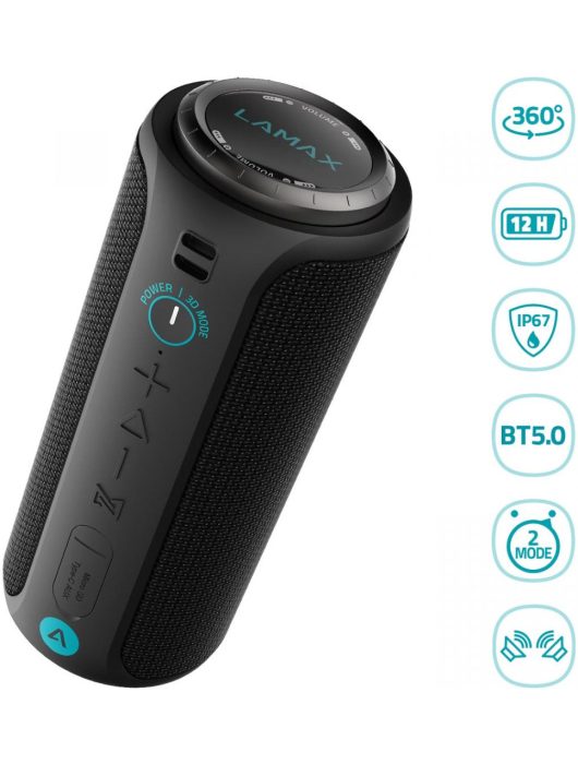 Lamax Sounder2 Max Bluetooth Speaker Black