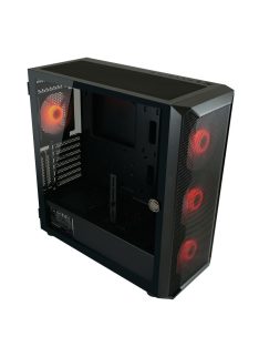   LC Power 804B Obsession X Gaming Case ARGB Tempered Glass Black