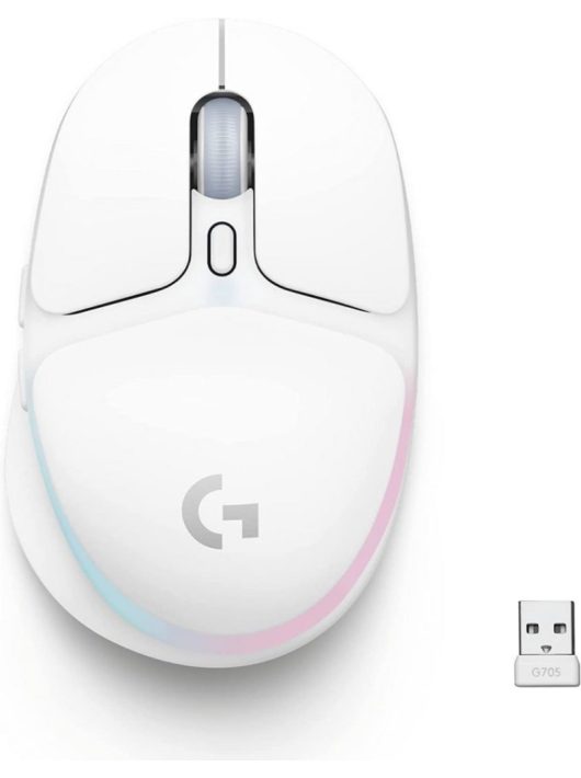 Logitech G705 Wireless RGB Gaming Mouse White
