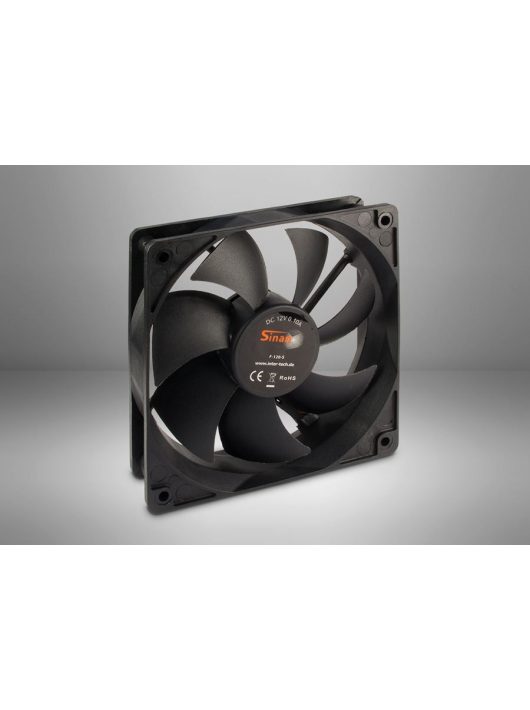 Inter-Tech F-120-S Black