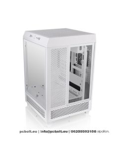   Thermaltake The Tower 500 Snow Mid Tower Chassis Tempered Glass White