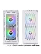 Thermaltake View 300 MX Snow Mid Tower Chassis ARGB Tempered Glass White