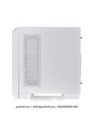 Thermaltake View 300 MX Snow Mid Tower Chassis ARGB Tempered Glass White