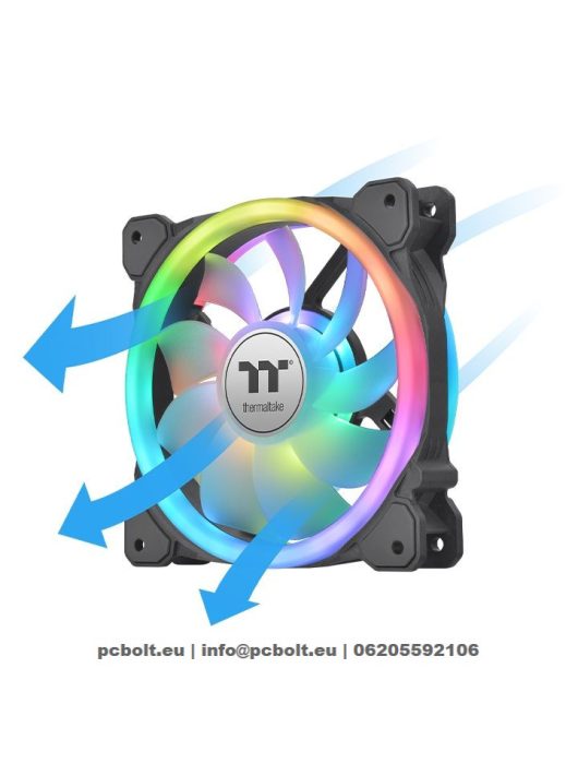 Thermaltake SWAFAN 12 RGB Radiator Fan (3-Fan Pack)