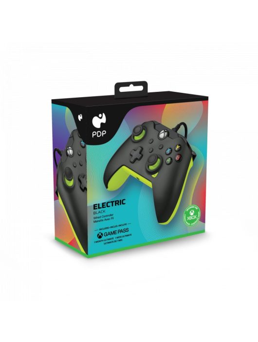 PDP Xbox Series X/S & PC USB Gamepad Electric Black