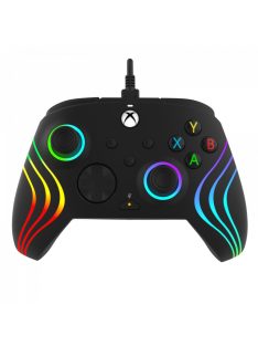 PDP Xbox Series X/S & PC USB Gamepad Black Afterglow Wave