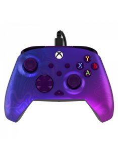 PDP Xbox Series X/S & PC USB Gamepad REMATCH Purple Fade