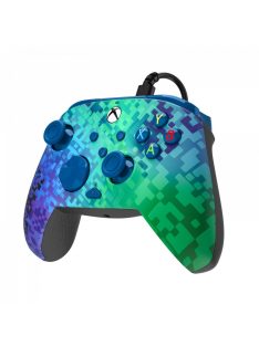 PDP Xbox Series X/S & PC USB Gamepad REMATCH Glitch Green