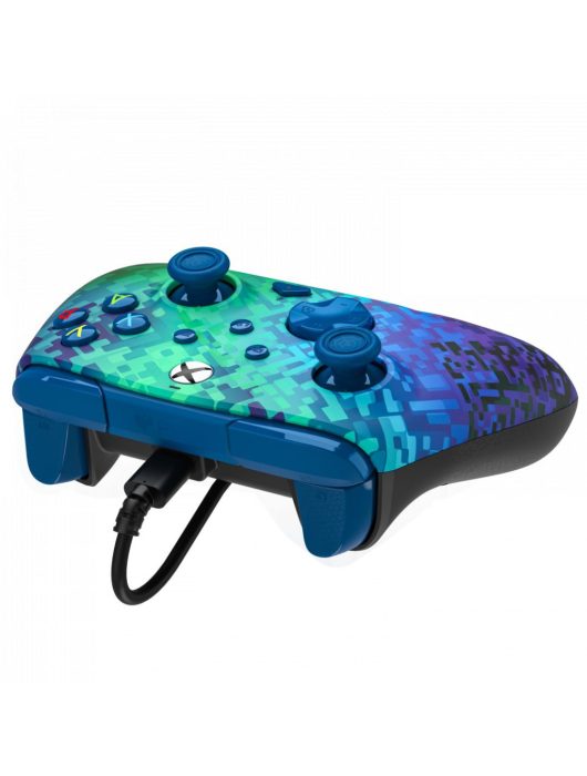 PDP Xbox Series X/S & PC USB Gamepad REMATCH Glitch Green