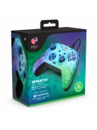 PDP Xbox Series X/S & PC USB Gamepad REMATCH Glitch Green