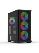 Zalman Z10 Plus RGB Tempered Glass Black