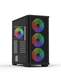 Zalman Z10 Plus RGB Tempered Glass Black
