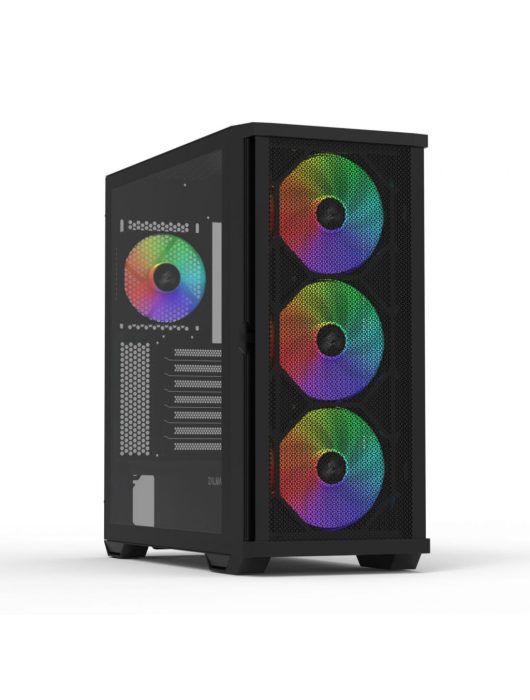 Zalman Z10 Plus RGB Tempered Glass Black