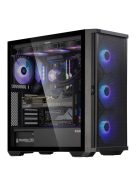 Zalman Z10 Plus RGB Tempered Glass Black