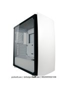 LC Power 713W Bright Sail X Tempered Glass White