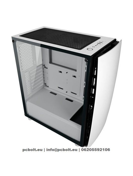 LC Power 713W Bright Sail X Tempered Glass White