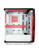 LC Power 713W Bright Sail X Tempered Glass White