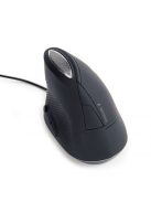 Gembird MUS-ERGO-03 Ergonomic mouse Space Gray