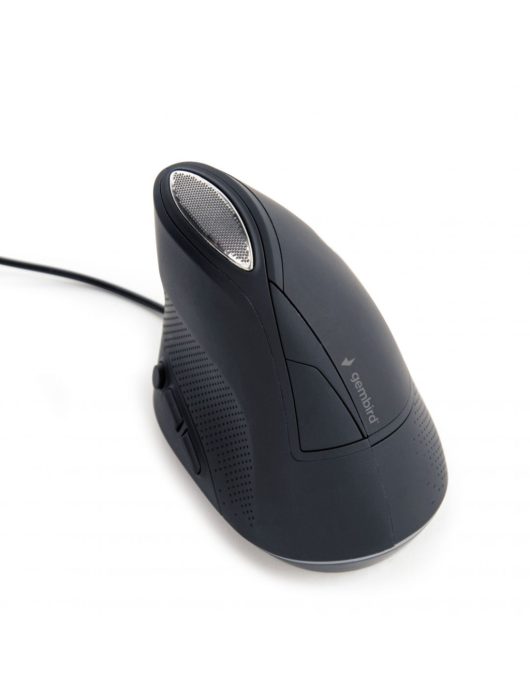 Gembird MUS-ERGO-03 Ergonomic mouse Space Gray