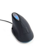 Gembird MUS-ERGO-03 Ergonomic mouse Space Gray