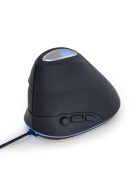 Gembird MUS-ERGO-03 Ergonomic mouse Space Gray