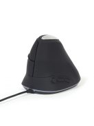Gembird MUS-ERGO-03 Ergonomic mouse Space Gray