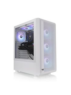 Thermaltake S200 TG ARGB Tempered Glass Snow White
