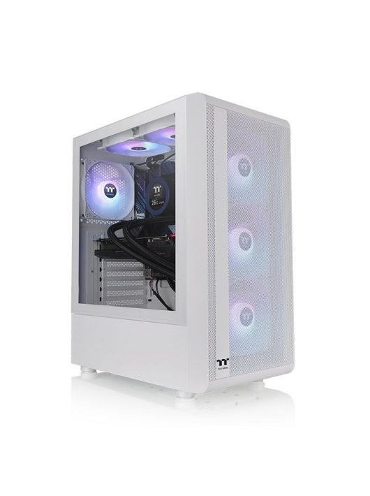 Thermaltake S200 TG ARGB Tempered Glass Snow White