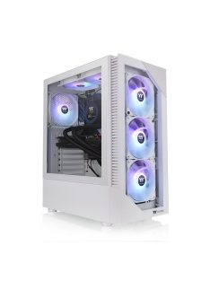 Thermaltake View 200 TG ARGB Tempered Glass Snow White