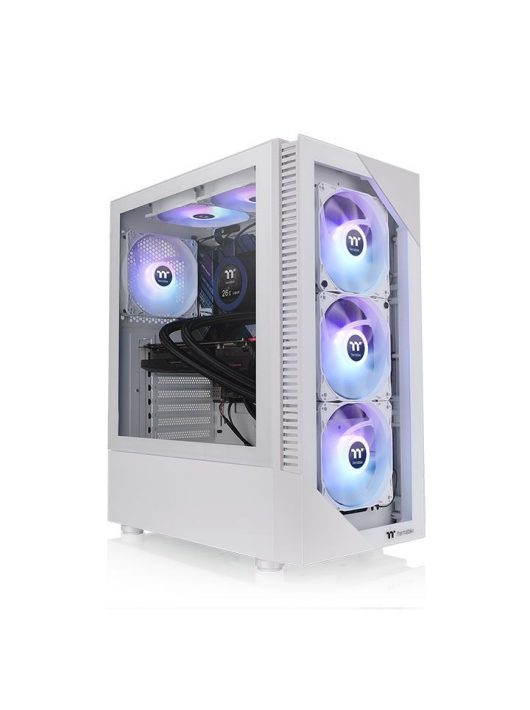 Thermaltake View 200 TG ARGB Tempered Glass Snow White