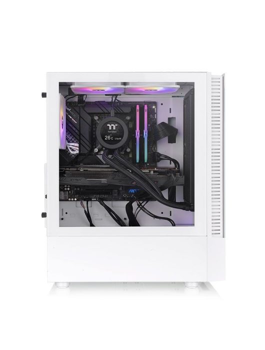 Thermaltake View 200 TG ARGB Tempered Glass Snow White