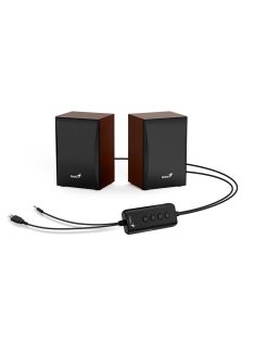 Genius SP-HF380BT 2.0 Bluetooth Speaker Wood