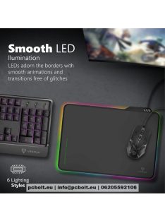 VERTUX Fluxpad Egérpad Black