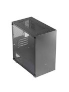 MS Fighter S300 Gaming Tempered Glass Window Grey