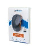 Manhattan Success Wireless Mouse Orange/Black