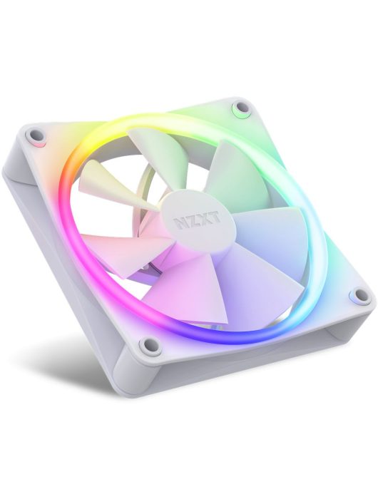 NZXT F120 RGB Triple Pack White