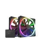 NZXT F140 RGB Twin Pack Black