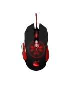 KONIX Drakkar Heimdall Gaming mouse Black/Red