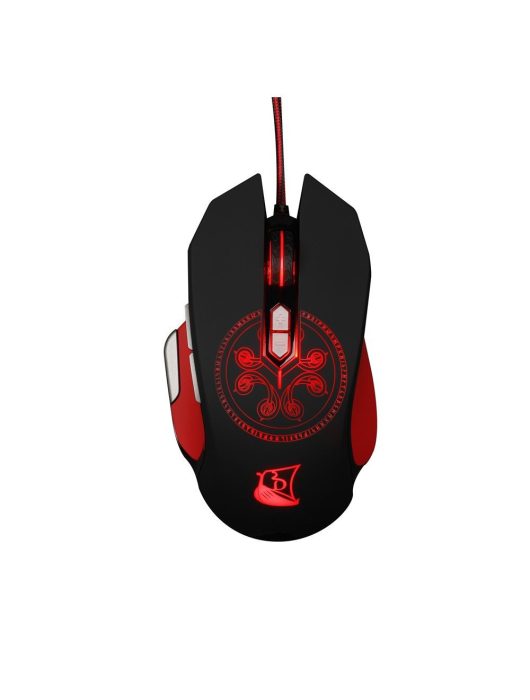 KONIX Drakkar Heimdall Gaming mouse Black/Red
