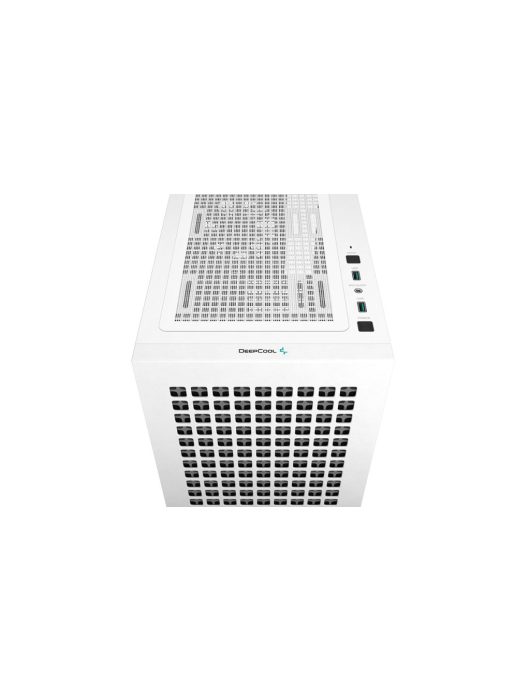 DeepCool CH370 WH Tempered Glass White