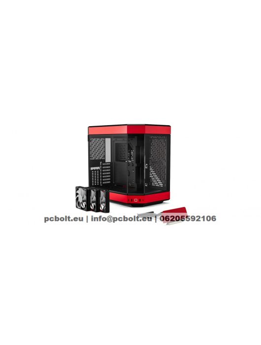 HYTE Y60 Tempered Glass Black Cherry