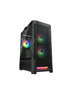 Cougar Duoface RGB Tempered Glass Black