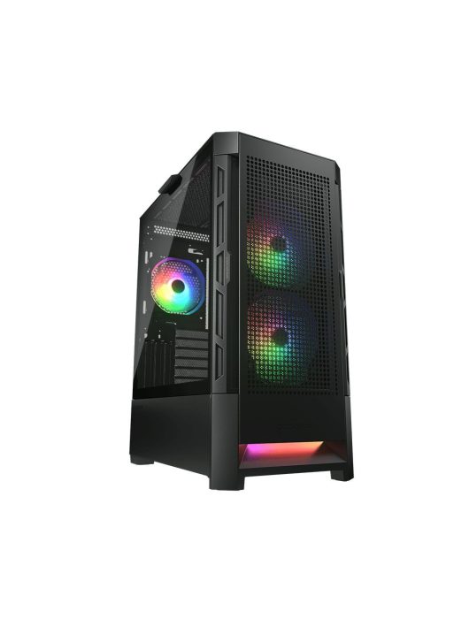 Cougar Duoface RGB Tempered Glass Black