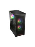 Cougar Duoface RGB Tempered Glass Black