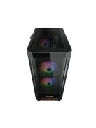 Cougar Duoface RGB Tempered Glass Black
