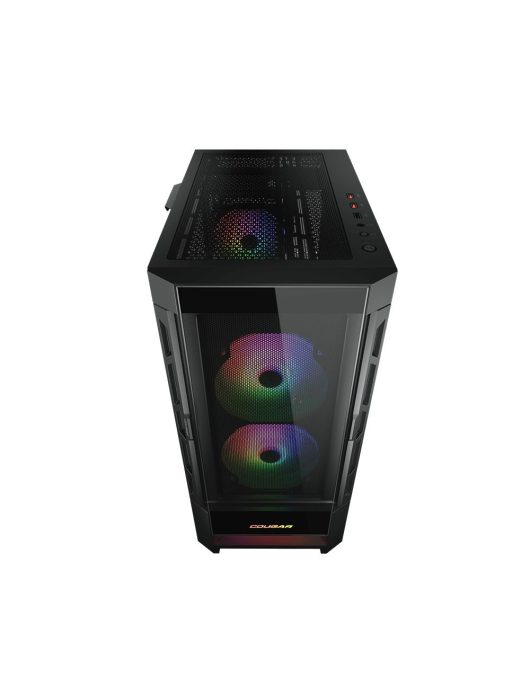 Cougar Duoface RGB Tempered Glass Black