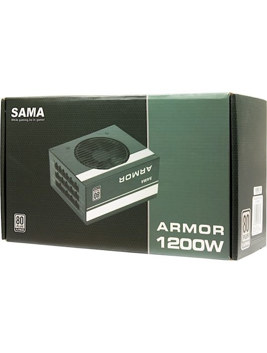 Inter-Tech 1200W 80+ Platinum Sama FTX-1200-A Armor