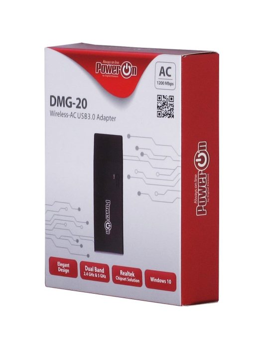 PowerON DMG-20 Wi-Fi 5 USB Adapter